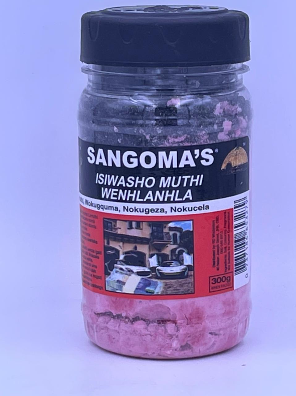 Sangomas Isiwasho Muthi Wenhlanhla